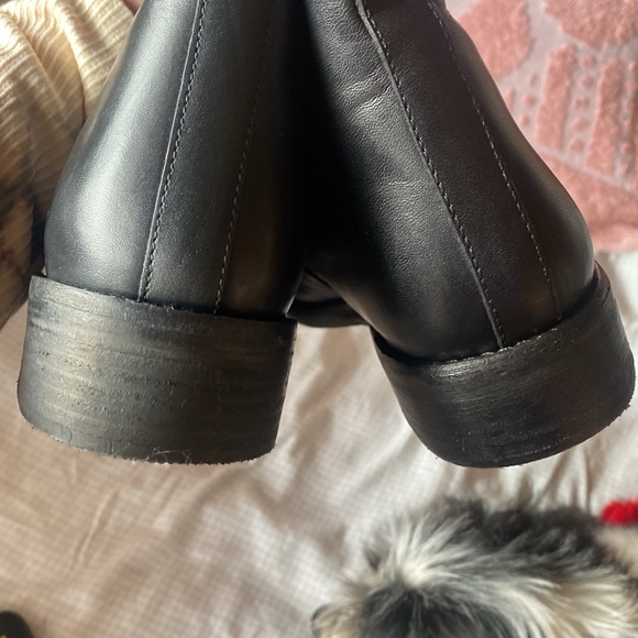 Free People Easton Equestrian Leather 10” Ankle Boots size 39/8 - Picture 9 of 17